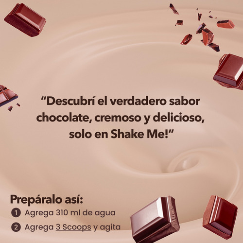 Vivri Shakeme Chocolate + Shaker 20 Serv Alimento Completo