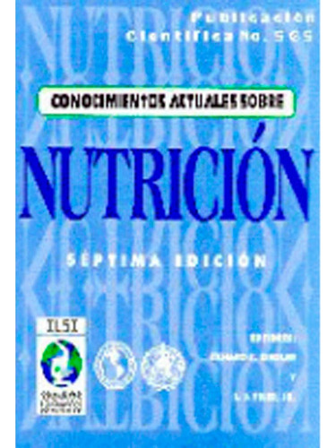 Libro Fisico Conocimientos Actuales Sobre Nutricion Ziegler