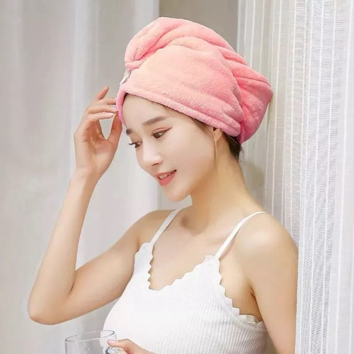 2 Toallas De Microfibra Para El Cabello De Secado Rápido
