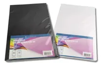 Comprar 100 Tapas Encuadernar Anillado A4 Pol (50 Cristal 50 Negro)