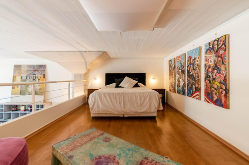 Cancherisimo Loft De 120 M2 Con Cochera, Totalmente Amueblado, En San Isidro Loft.