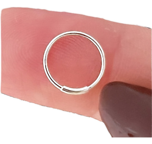 Aro Nina Argolla 10mm Plata 925 (unidad)