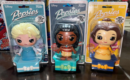 Funko Disney Popsies Moana Elsa Bella Set Valentine