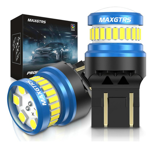 2 Luces Led T20 Para Lámpara De Freno De Marcha Atrás W21w 7