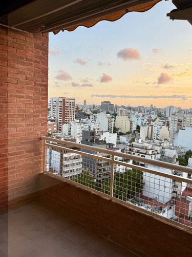 Alquiler. Espectacular Departamento 2 Ambientes. Charcas 4070 Piso 17 Gran Vista. Pileta Y Jardín C/amenities Y Seguridad 24hs. Palermo.