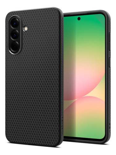 Funda Spigen Liquid Air Para Samsung Galaxy A56 5g, Color Negro