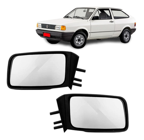 Par Retrovisor Gol Parati Voyage 2pts 1987 Até 1994 Manual