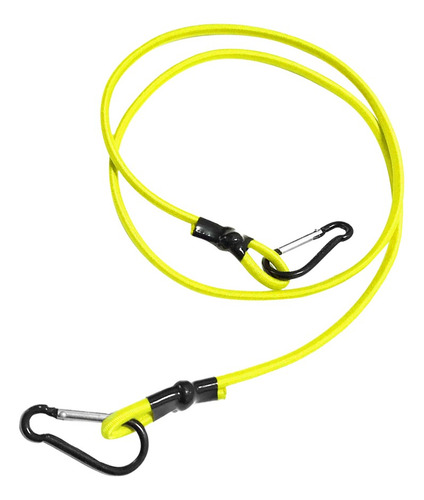 Imagen 3 de 7 de Cordón De Seguridad Para Kayak Verde Fluorescente