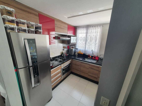 Imagem 3 de 10 de Apartamento Mobiliado 2 Dormitorios 44m² Nova Petrópolis Sbc