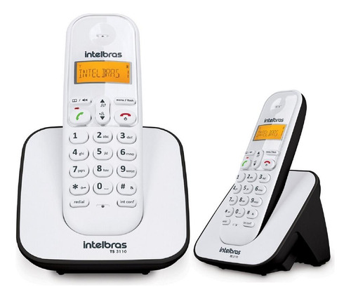 Telefone Sem Fio Com Ramal Adicional Bina Ts 3110 Intelbras