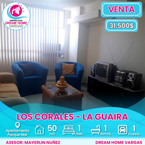  Apartamento En Venta  Los Corales , Parque Mar  La Guaira