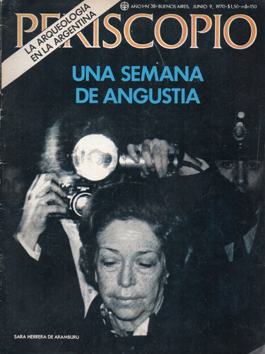 Revista Periscopio 38 Junio 1970 Secuestro De Aramburu