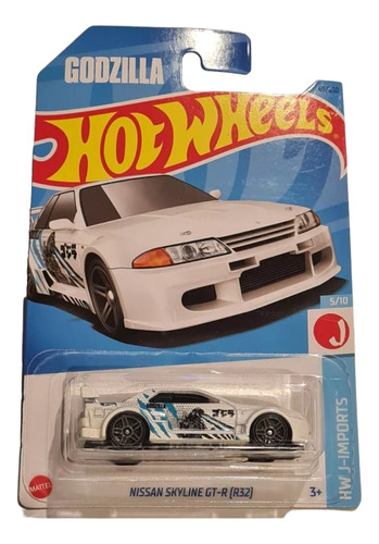 Hot Wheels N° 69 Nissan Skyline Gt-r [r32] Godzilla  Mdq