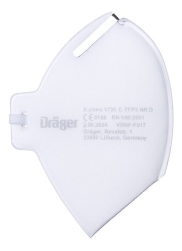 100pz Respirador Desechable Dräger X-plore® 1730 C Ffp3