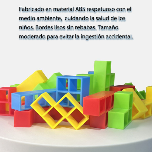 Tetris Tower Juego De Mesa 64pc - Genérica - Inglés
