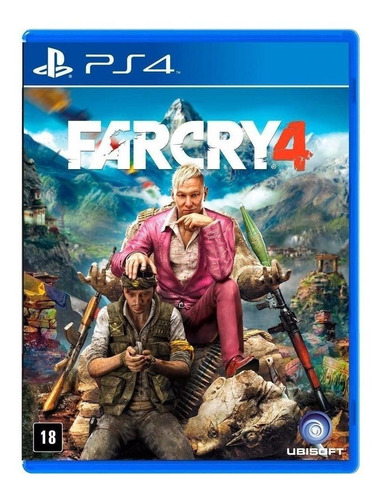 Imagem 1 de 5 de Far Cry 4 Standard Edition Ubisoft PS4  Físico