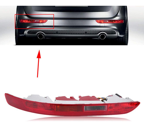 Luz Trasera Parachoque Inferior Trasero Izquierdo Antiniebla