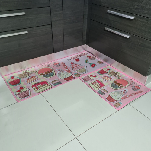 Imagen 1 de 1 de Alfombra Cocina Cupcake