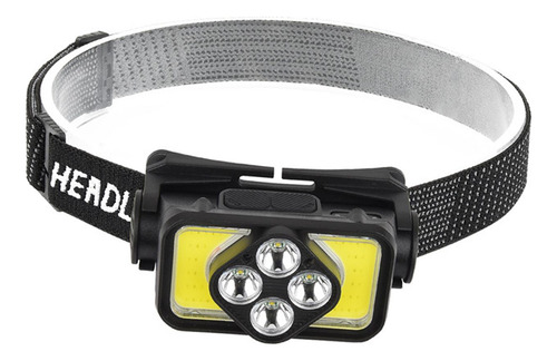 Linterna Frontal Led, Lámpara Frontal 4 Cuentas Led