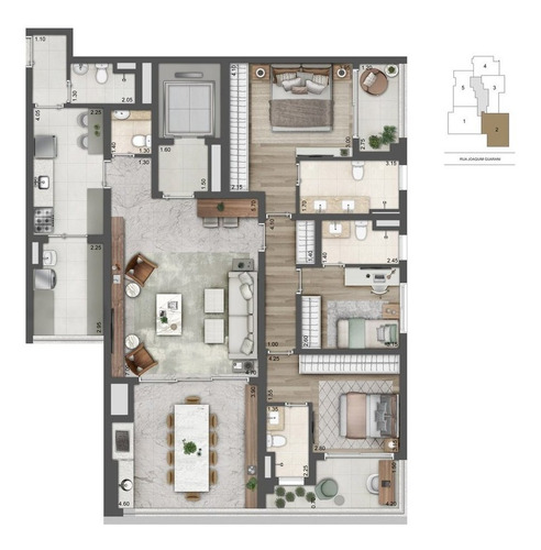 Imagem 24 de 24 de Apartamento À Venda No Bairro Brooklin Paulista - São Paulo/sp - O-18678-31152