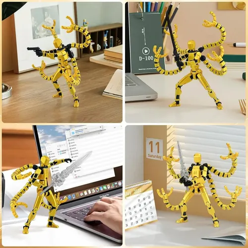 Action Figure Toy 13 Mobile Com Várias Juntas | MercadoLivre