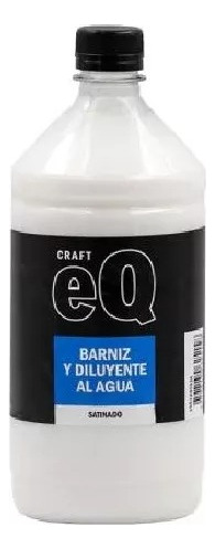 Barniz Y Diluyente Eq Arte X 500cc - Pintura Decorativa