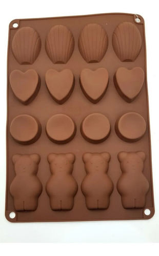 Molde Silicona Chocolates Bombones Varios Modelos Reposteria