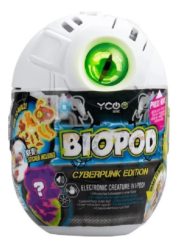 Biopod Cyberpunk Edition Medio Branco Sortido Fun F0091-8