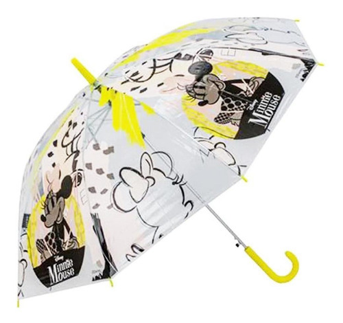 Guarda Chuva Sombrinha Minnie Meninas Infantil Automático