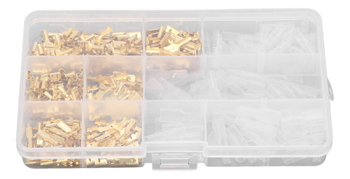 Kit De Sortimento De Terminais De Conector De Fio De Latão F