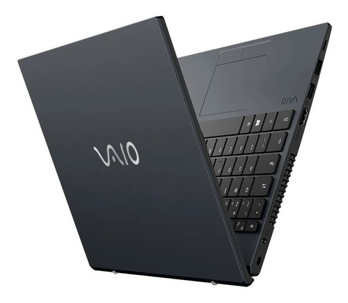 Imagem 2 de 7 de Notebook VAIO FE14 VJFE43F11X cinza 14", Intel Core i7 1065G7 8GB de RAM 1TB HDD, Intel Iris Plus Graphics G7 1920x1080px Linux Debian 10