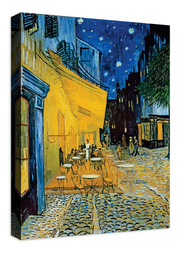Cuadro Van Gogh Terraza Del Café Lienzo Canvas Tipo Galería
