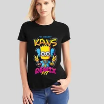 Comprar Playera Unisex Bart Simpson Los Simpson Bart Homero Simpson