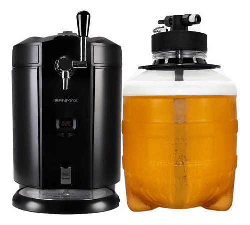 Barril de cerveza Benmax Beer Me Back Maxicooler de 3,7 litros