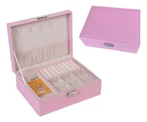 Comprar Caja De Organizador Joyero Para Collares Anillos Relojes