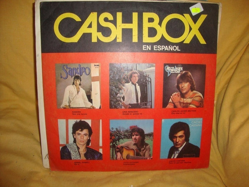 Vinilo Cash Box En Español Nazareno Los Barbaros Daniela Cp1