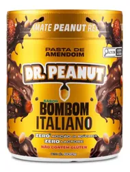 Suplemento em pasta Dr. Peanut Sódio Pasta de amendoim sabor Bombom italiano x 600g - R$ 46