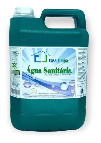 Agua Sanitaria Galao 5l Casa Limpa