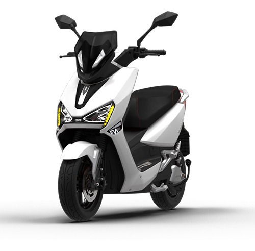 Imagem 1 de 10 de Scooter Moto Elétrica Voltz Ev1 Sport Branca - Uma Bateria