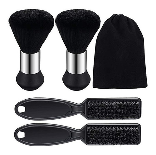 4 Pieces Hairdressing Brush Tools, Includes 2 Pieces Barber.