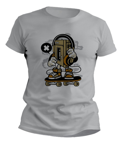 Remeras Microfono Adulto Estampado Personalizado 0430