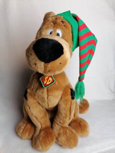 Peluche Original Scooby Doo Navidad Hanna Barbera 40cm. (Usado)