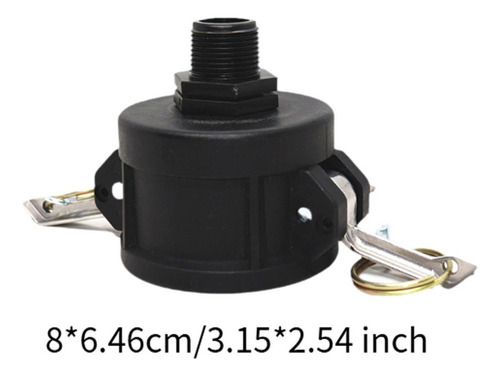 . Accesorios De Tote Ibc Adaptador De Tanque Ibc 1/2 X 3/4