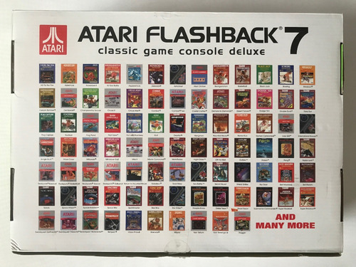 Consola Retro Atari Flashback 7 Control Inalambrico 101 Jueg (Usado)