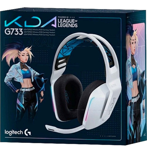 Audifonos Gamer G733 Lightspeed K/da League Of Legends