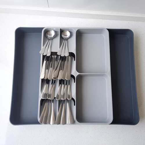 Bandeja Organizadora De Cajones De Cocina Para Cubiertos Y U