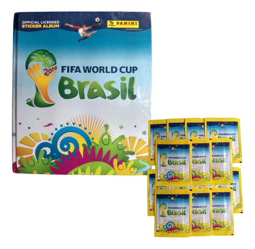 Pasta Dura De Estampas Copa Mundial Brasil 2014 + 50 Sobres