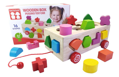 Juguete Educativo Montessori Caja De Inteligencia Encastre