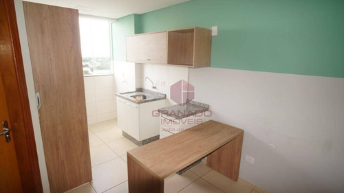 Imagem 3 de 28 de Apartamento Mobiliado Para Locação Com 1 Quarto, Cozinha Planejada. Edifício Com Piscina, Espaço Gourmet E Academia, Em Maringá-pr - Ap0199
