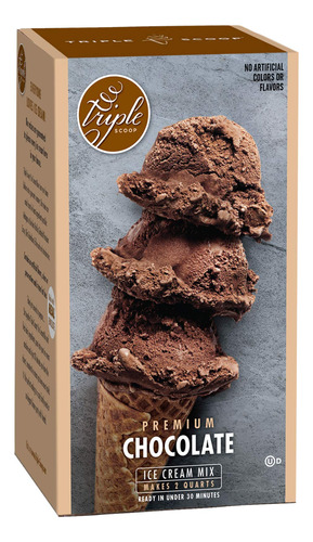 Mezcla Inicial De Helado De Chocolate Premium Para Hacer Hel